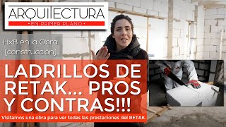 🚧 Construcción con RETAK 🚧 BLOQUES de HORMIGÓN CELULAR 👷 ¿Conviene Pros y Contras en obra REAL 🏠 [upl. by Tobit]