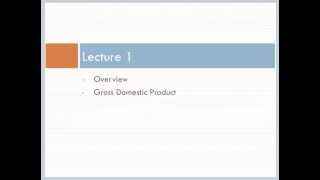 Intermediate Macroeconomics Chapter 2 Lecture 1 [upl. by Anaitat]