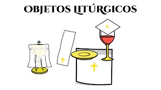 OBJETOS LITÚRGICOS  DESENHOS BÍBLICOS  CATEQUESE [upl. by Rukna]