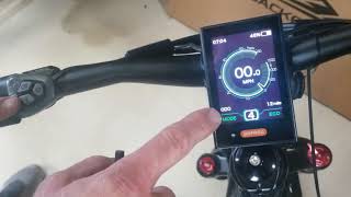 HowTo  Bafang Ultra Motor Full Color LCD Display Tutorial [upl. by Adehsar]