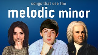 Songs that use the Melodic Minor scale [upl. by Michail945]