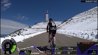 120 Minute Uphill Indoor Cycling Training Mont Ventoux France Full HD [upl. by Allmon]