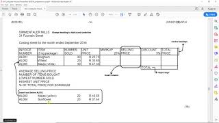 Computer Practice N5 Working With Spreadsheets  Excel  Mr B Ndlozi [upl. by Shirberg]