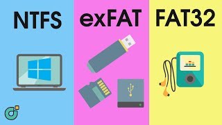 FAT32 vs NTFS vs exFAT Cuál es la diferencia [upl. by Fanchon]