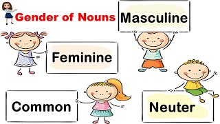 Gender of Nouns  English Grammar  Teacher Beth Class TV [upl. by Ramyaj860]