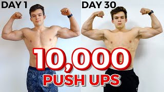 I Did 10000 Push ups in 30 Days 333 A DAY [upl. by Devitt846]