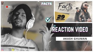 Reaction on FACTS Full Video Karan Aujla [upl. by Moishe]