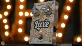 Digitech Luxe Polyphonic Detune Pedal Demo [upl. by Maggs]