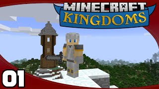 Minecraft SinglePlayer Survival  Ep 1 Welcome to Kingdoms [upl. by Aelanna]