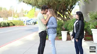 PrankInvasion  Kissing with fans  New kissing prank 2018 [upl. by Braswell]