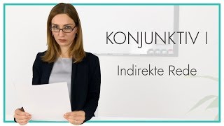 Konjunktiv I indirekte Rede [upl. by Johiah81]