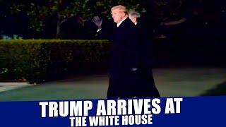 President Trump arrives at White House after visit to his property in MaraLago  USA I America [upl. by Lenno]