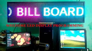 How to program led display board [upl. by Eittap]