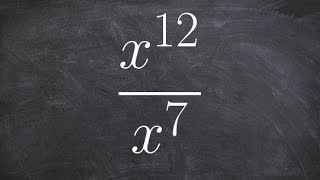 Quotient Rule of Exponents [upl. by Chow]