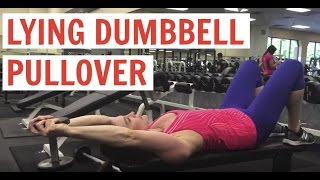 Lying Dumbbell Pullover [upl. by Ly]