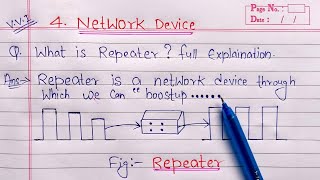 What is Repeater full Explanation  Computer Networking [upl. by Klehm]