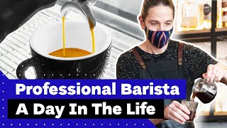 What does BARISTA ACTUALLY do at work A day in the life of a barista [upl. by Benny6]