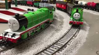 Thomas The Tank Engine amp Friends HO Scale Trains Collection and more [upl. by Ytsim53]