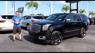 Is the 2019 GMC Yukon Denali Ultimate Black Edition the KING of SUVs [upl. by Jabe]