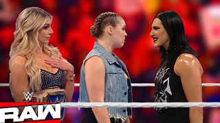 FULL MATCH  Charlotte Flair amp Ronda Rousey vs Rhea Ripley  WWE February 13 2025 [upl. by Eisoj91]