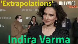 Red Carpet Revelations  Indira Varma  Extrapolations [upl. by Norramic]