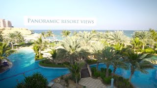 Al Bandar Deluxe Sea View Room at ShangriLa Muscat Oman [upl. by Wu510]