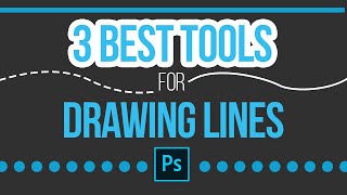 How To Draw Lines In Photoshop  3 Best Tools [upl. by Hubey147]