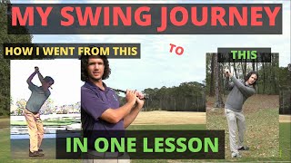 My Golf Swing Journey  YOU ARE ONLY AS GOOD AS THE INFORMATION YOU HAVE  Tom Saguto PGA [upl. by Adnilemre]