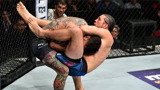 Best Standing Guillotine Finishes in UFC History [upl. by Alac47]