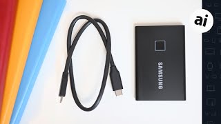 Review Samsung Portable SSD T7 Touch  The New GoTo [upl. by Yellac491]