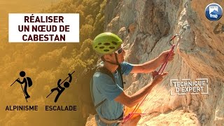 Escalade  Fiches Techniques FFME  Nœud de cabestan [upl. by Allevon]