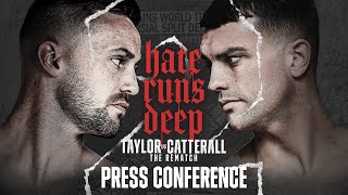 JOSH TAYLOR VS JACK CATTERALL 2 PRESS CONFERENCE LIVESTREAM [upl. by Cristi]