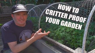 HOW TO CRITTER PROOF YOUR URBAN GARDEN [upl. by Tab433]