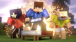 Bed Wars FULL ANIMATION Minecraft Animation Hypixel [upl. by Zacherie]