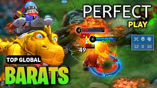 Barats Best Build 2024  Top Global Barats Gameplay  Mobile Legends [upl. by Matthews]