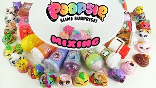 Poopsie Slime Surprise MIXING ENTIRE COLLECTION  Unicorn Slime [upl. by Acsirp]