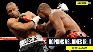 FULL FIGHT  Bernard Hopkins vs Roy Jones Jr II DAZN REWIND [upl. by Ahsram]