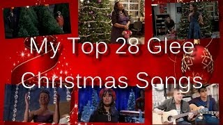 GLEE  My Top 28 Christmas Songs All Seasons [upl. by Madonia]