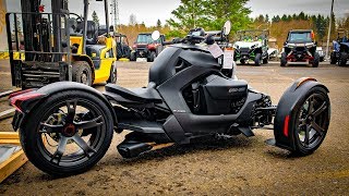 CanAm Ryker 600 1st Test • WAY Better than Expected  BikeReviews [upl. by Manbahs]