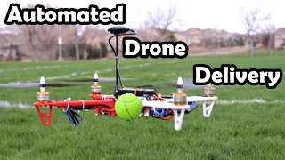 How to make Automated Delivery Drone  w Pixhawk Geofencing RTL Automated Package Delivery [upl. by Nataline142]