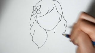 ♥ How to draw cute hairstyles for beginners ♥ Part 3 [upl. by Ymassej644]