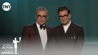 Eugene and Dan Levy Opening Monologue  26th Annual SAG Awards  TNT [upl. by Drye257]