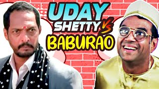 Best Of Comedy Scenes  Uday Shetty VS Baburao  Welcome  Phir Hera Pheri  Paresh Rawal [upl. by Eenor255]