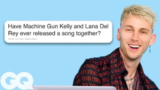 Machine Gun Kelly Replies to Fans on the Internet  Actually Me  GQ [upl. by Genovera]