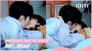 BTS Chen Zheyuan kisses Shen Yue continuously  Mr Bad  iQIYI Romance [upl. by Ainot]