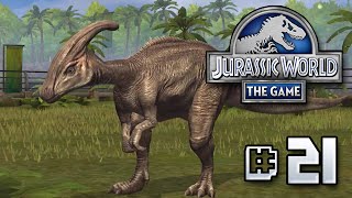 PARASAUROLOPHUS  Jurassic World  The Game  Ep 21 HD [upl. by Neils301]