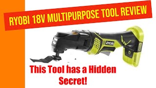 Ryobi Oscillating Multi Tool One  18 Volt Job Plus [upl. by Ekoorb]