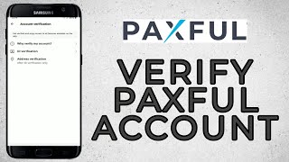 How to Verify Paxful Account Successfully 2022 [upl. by Mulderig]