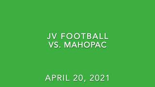 JV Football vs Mahopac [upl. by Ozzie]