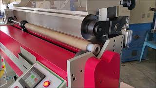 Automatic paper core cutting machine [upl. by Amyas]